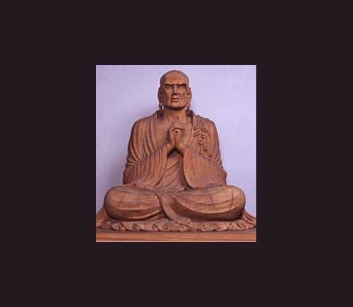 婆羅門僧菩提僊那坐像写真